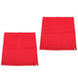 2PCS Horse Training Flag Abrasion Resistant Portable Equestrian Nylon Training Flag for Activity Entertainment Red