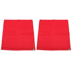 2PCS Horse Training Flag Abrasion Resistant Portable Equestrian Nylon Training Flag for Activity Entertainment Red