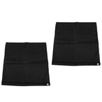 2PCS Horse Training Flag Abrasion Resistant Portable Equestrian Nylon Training Flag for Activity Entertainment Black