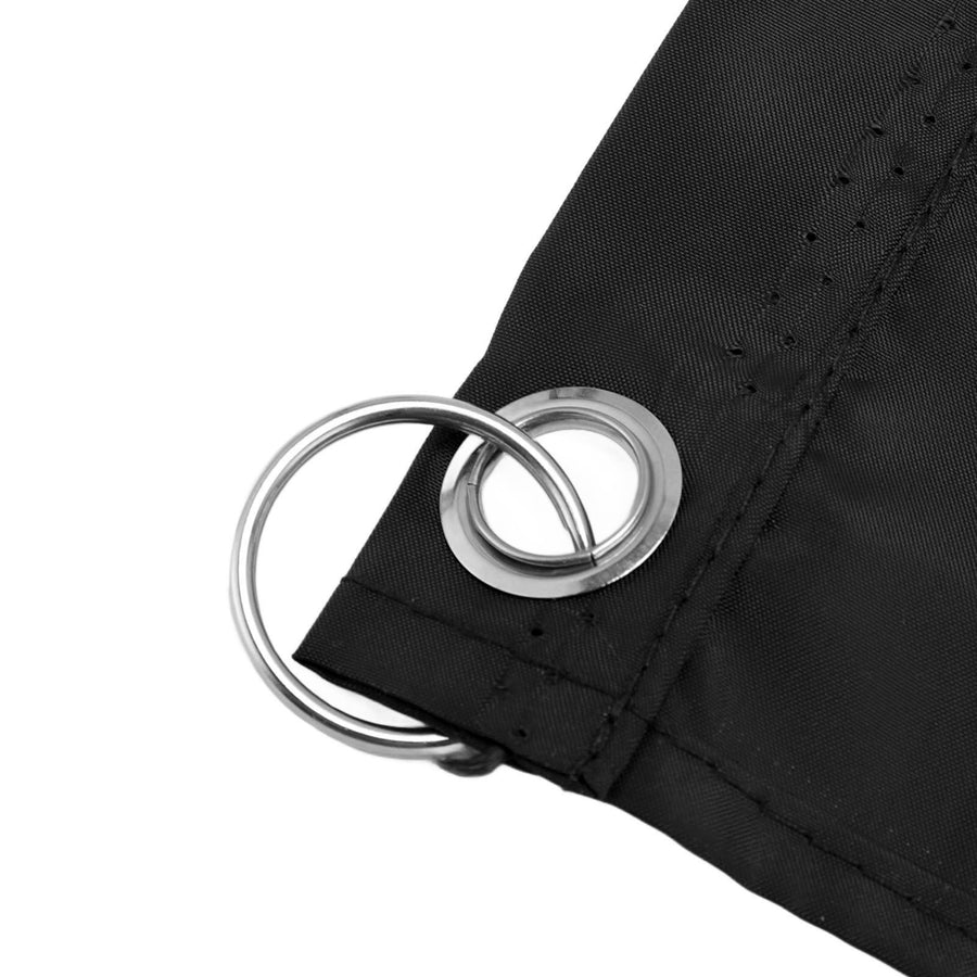 2PCS Horse Training Flag Abrasion Resistant Portable Equestrian Nylon Training Flag for Activity Entertainment Black