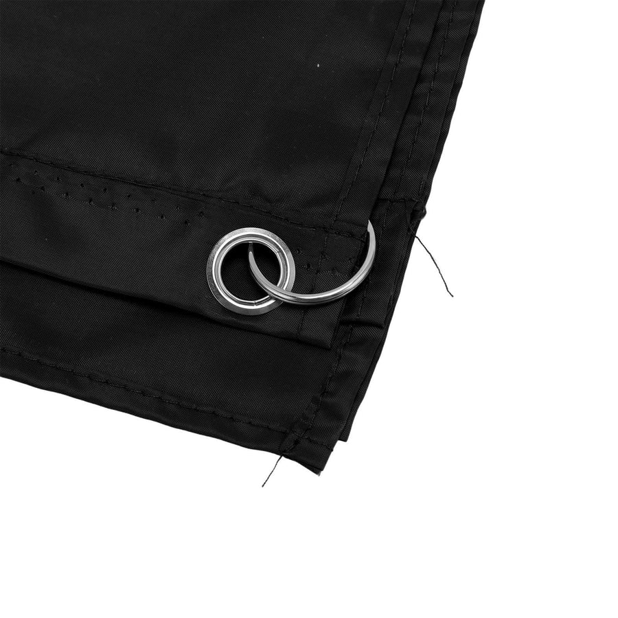 2PCS Horse Training Flag Abrasion Resistant Portable Equestrian Nylon Training Flag for Activity Entertainment Black