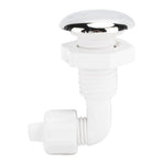 3PCS Hot Tub Twisting Bow Bubble Air Nozzle Rugged PVC Hot Tub Air Jet Massage Bathtub Nozzle for Swimming Pool
