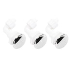 3PCS Hot Tub Twisting Bow Bubble Air Nozzle Rugged PVC Hot Tub Air Jet Massage Bathtub Nozzle for Swimming Pool