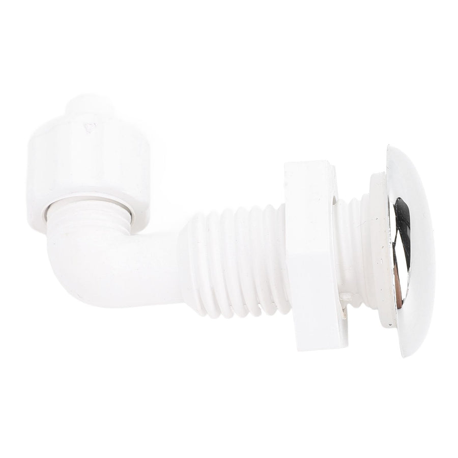 3PCS Hot Tub Twisting Bow Bubble Air Nozzle Rugged PVC Hot Tub Air Jet Massage Bathtub Nozzle for Swimming Pool
