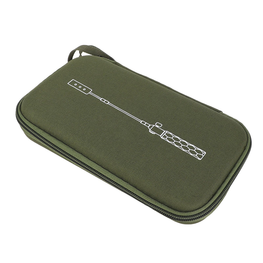 Camping Grill Torch Carry Case EVA Shockproof Portable Grill Utensil Storage Bag for Outdoor Camping BBQ Grilling OD Green