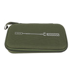 Camping Grill Torch Carry Case EVA Shockproof Portable Grill Utensil Storage Bag for Outdoor Camping BBQ Grilling OD Green