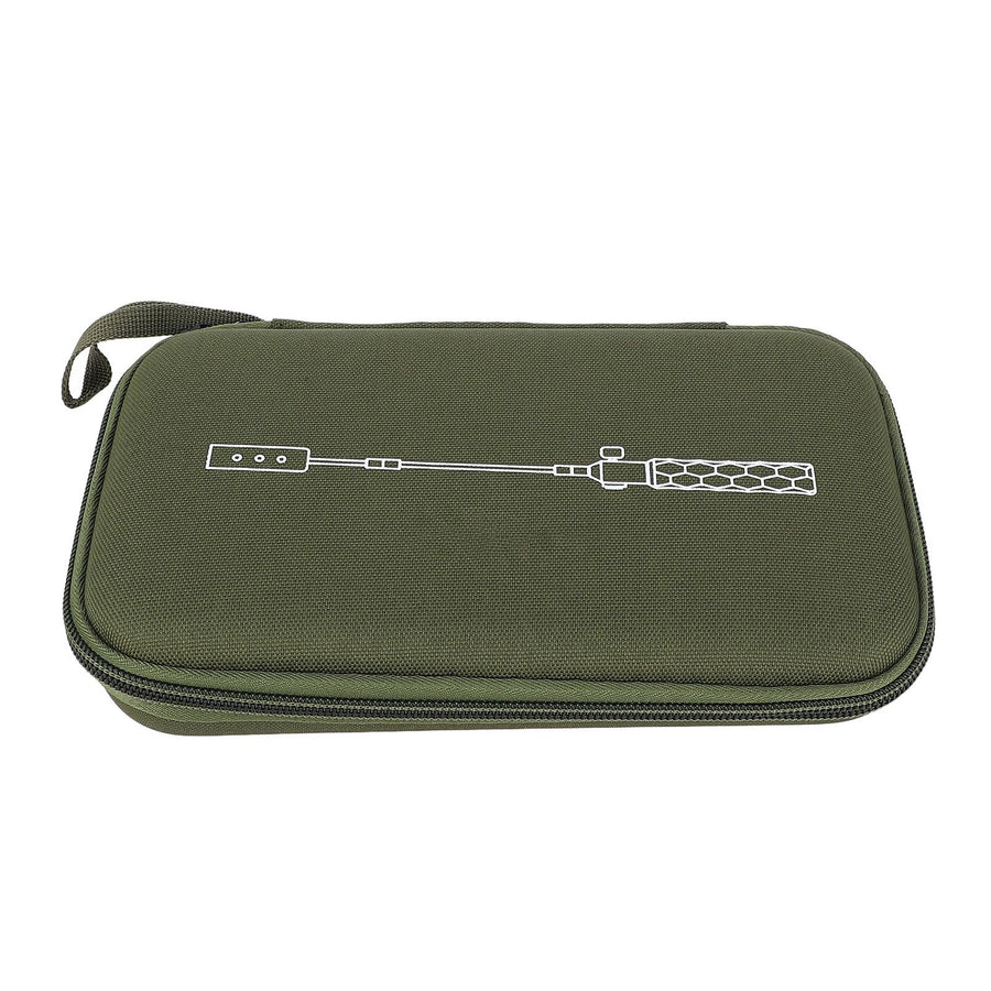 Camping Grill Torch Carry Case EVA Shockproof Portable Grill Utensil Storage Bag for Outdoor Camping BBQ Grilling OD Green