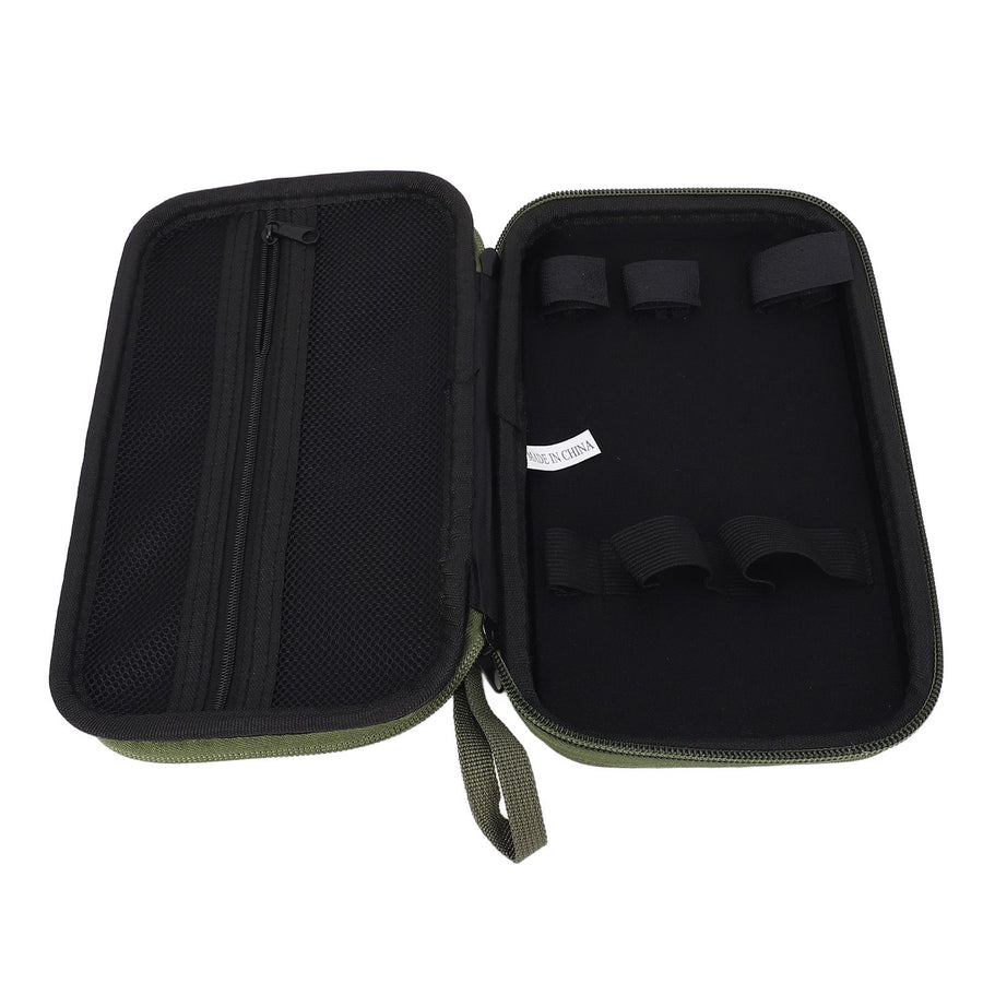Camping Grill Torch Carry Case EVA Shockproof Portable Grill Utensil Storage Bag for Outdoor Camping BBQ Grilling OD Green