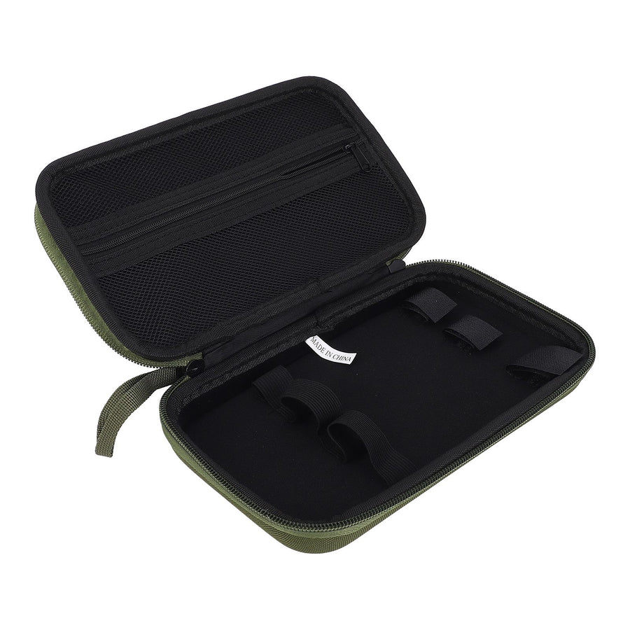 Camping Grill Torch Carry Case EVA Shockproof Portable Grill Utensil Storage Bag for Outdoor Camping BBQ Grilling OD Green