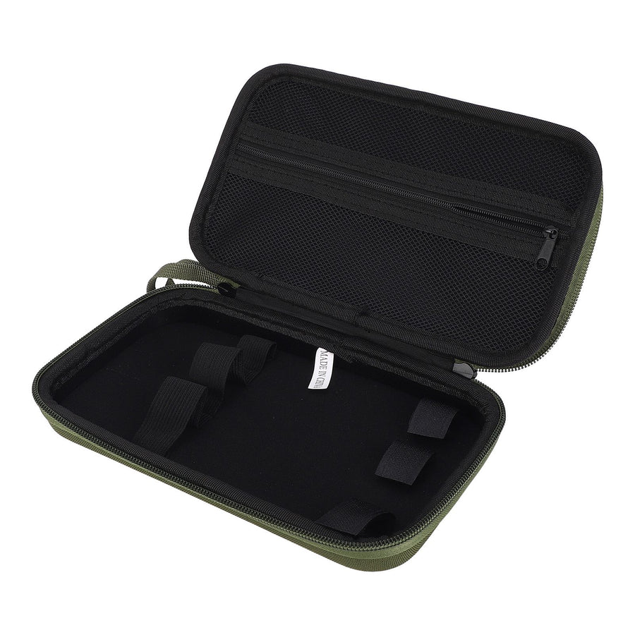 Camping Grill Torch Carry Case EVA Shockproof Portable Grill Utensil Storage Bag for Outdoor Camping BBQ Grilling OD Green