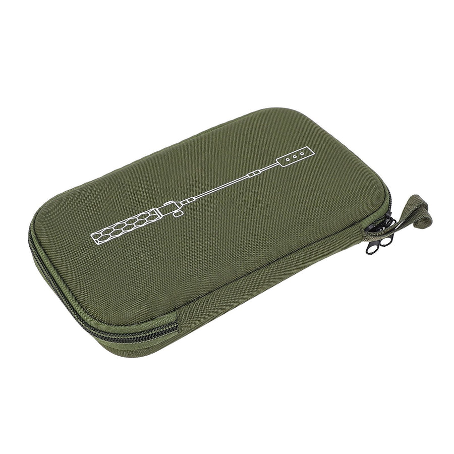 Camping Grill Torch Carry Case EVA Shockproof Portable Grill Utensil Storage Bag for Outdoor Camping BBQ Grilling OD Green