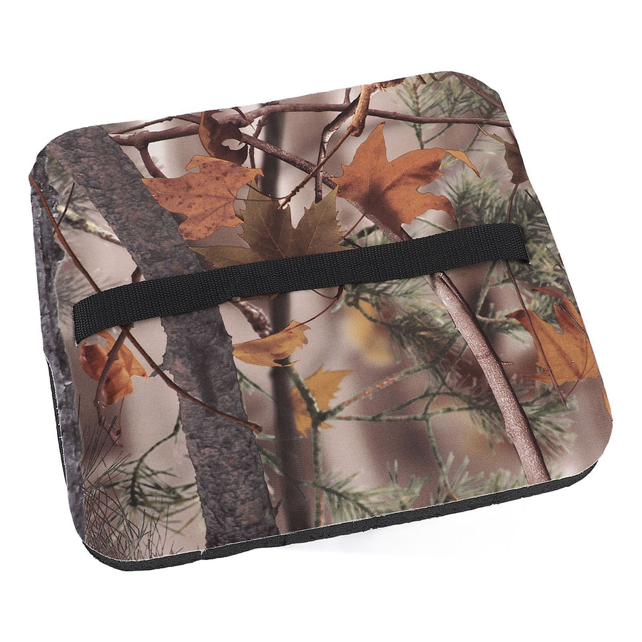 Outdoor Seat Pad Leaf Pattern Flannel EVA Comfortable Damp Proof Anti Slip Stadium Seat Cushion
