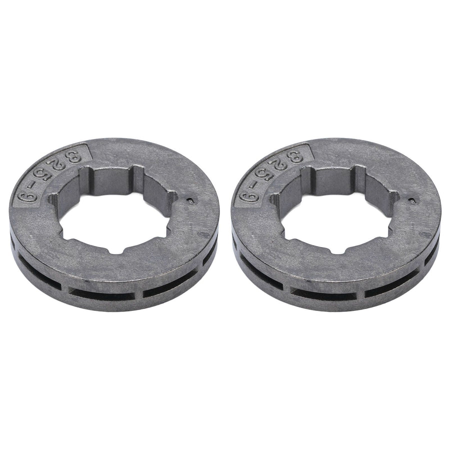 2PCS Rim Sprocket 325 9 Iron 9 Tooth Lawnmower Sprocket Drive Rim Replacement for Jonsered