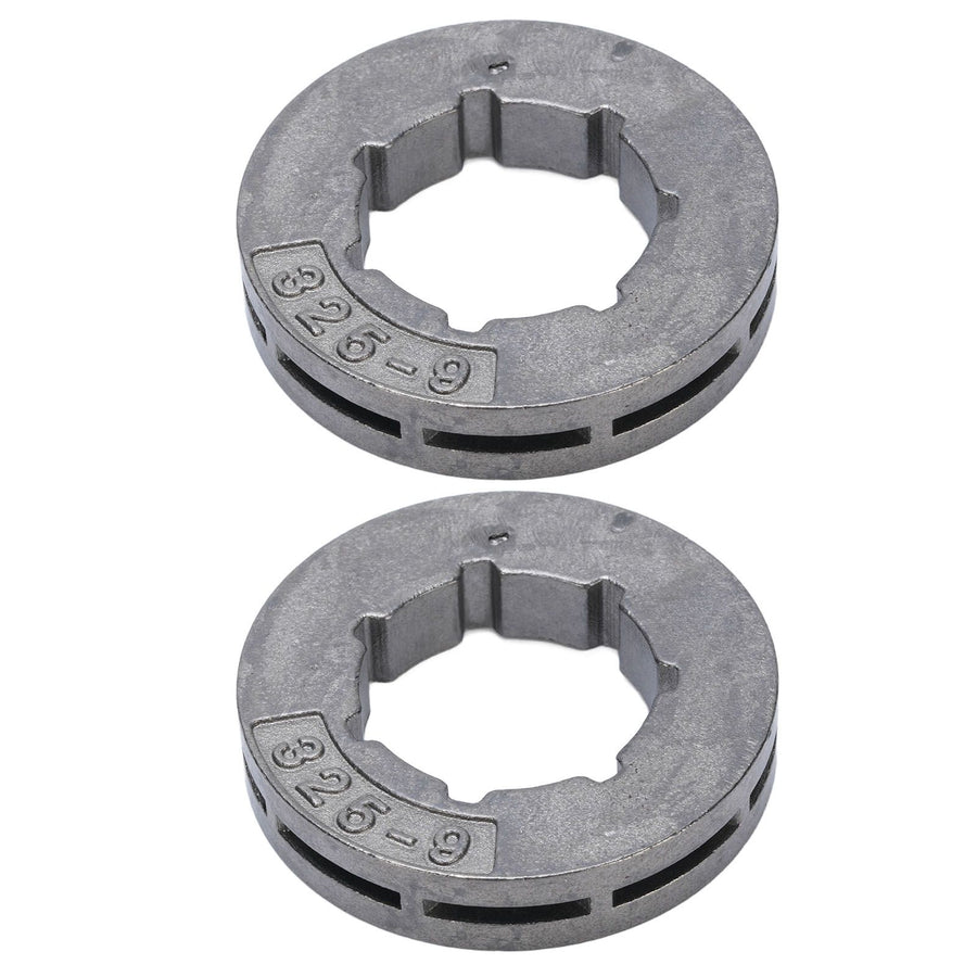 2PCS Rim Sprocket 325 9 Iron 9 Tooth Lawnmower Sprocket Drive Rim Replacement for Jonsered