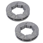 2PCS Rim Sprocket 325 9 Iron 9 Tooth Lawnmower Sprocket Drive Rim Replacement for Jonsered