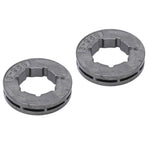 2PCS Rim Sprocket 325 9 Iron 9 Tooth Lawnmower Sprocket Drive Rim Replacement for Jonsered