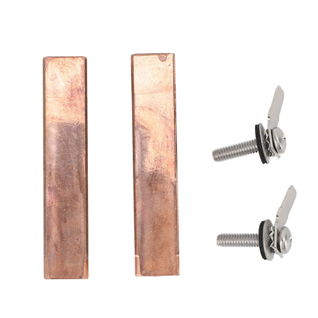 2 Sets Swimming Pool Copper Electrodes Effective Ionization Low Power Consumption for Power Ionizer Chamber, image 3