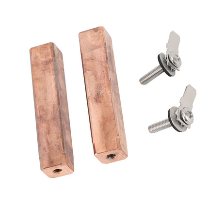 2 Sets Swimming Pool Copper Electrodes Effective Ionization Low Power Consumption for Power Ionizer Chamber, image 11