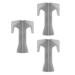 3 Pcs Barbecue Fire Plate Spacer Stainless Steel BBQ Pan Gasket Holder Grill Mat Support Stand