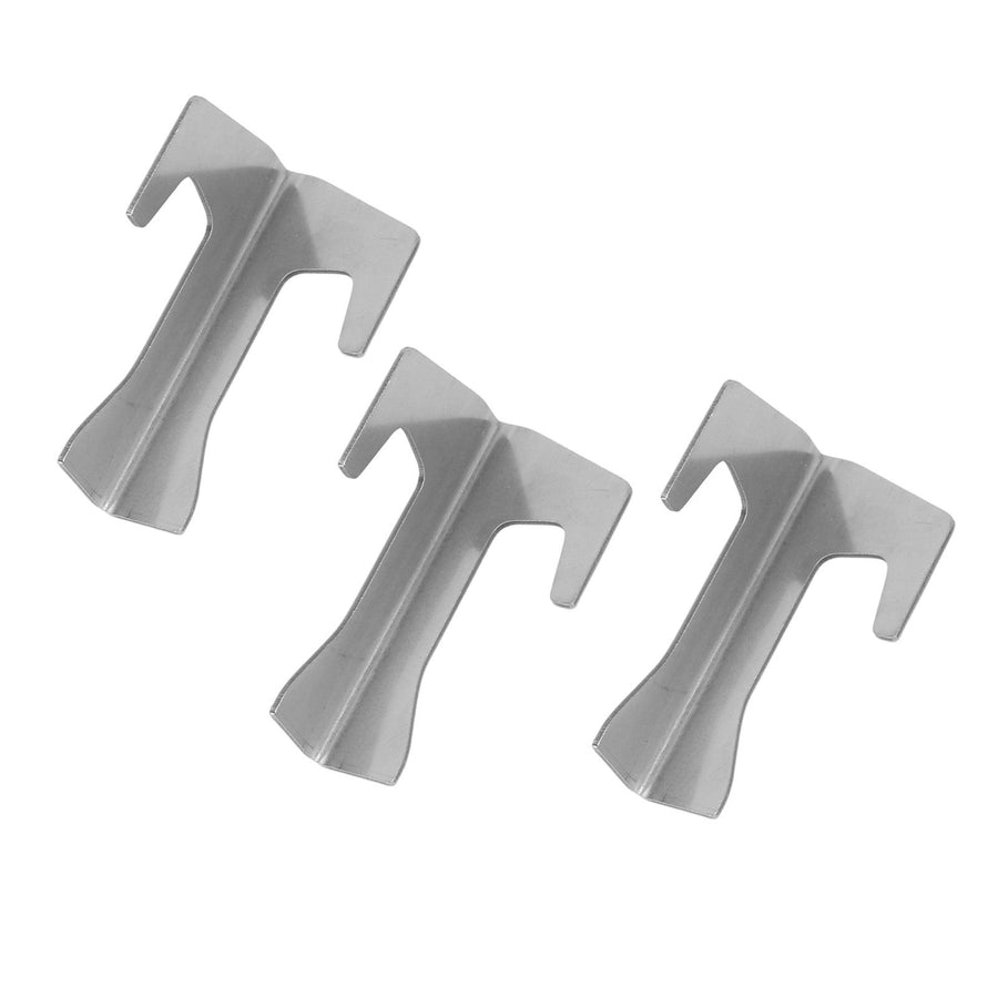 3 Pcs Barbecue Fire Plate Spacer Stainless Steel BBQ Pan Gasket Holder Grill Mat Support Stand