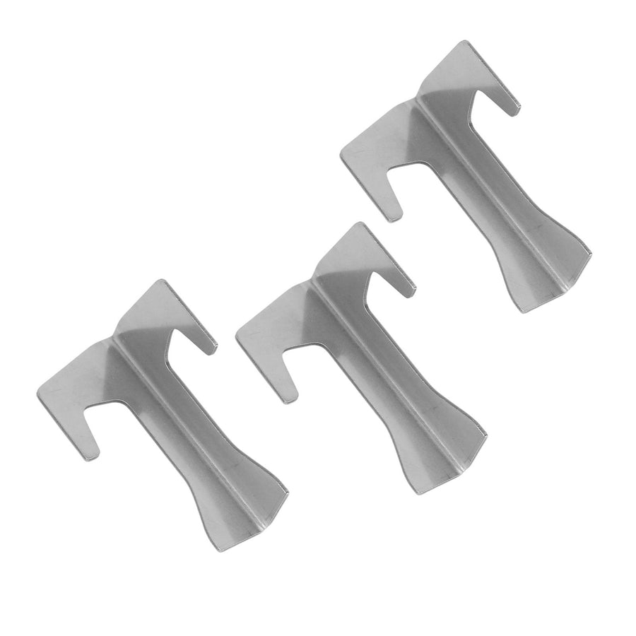 3 Pcs Barbecue Fire Plate Spacer Stainless Steel BBQ Pan Gasket Holder Grill Mat Support Stand