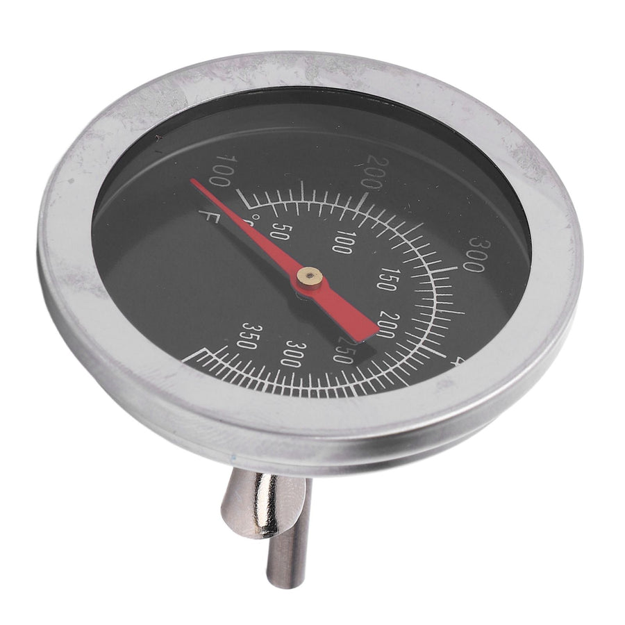 Oven Thermometer 52mm Large Dial M8 Thread Stainless Steel BBQ Grill Temperature Gauge for Cooking