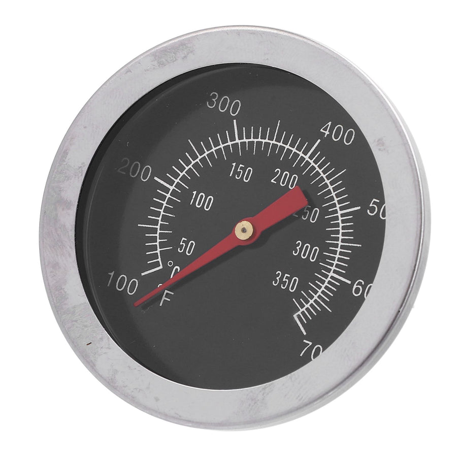 Oven Thermometer 52mm Large Dial M8 Thread Stainless Steel BBQ Grill Temperature Gauge for Cooking