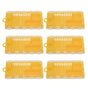10pcs Queen Bee Cage Plastic Queen Bee Transporting Catcher Beekeeping Supplies Beekeeper Equipment Yellow