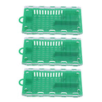 10pcs Queen Bee Cage Plastic Queen Bee Transporting Catcher Beekeeping Supplies Beekeeper Equipment Green