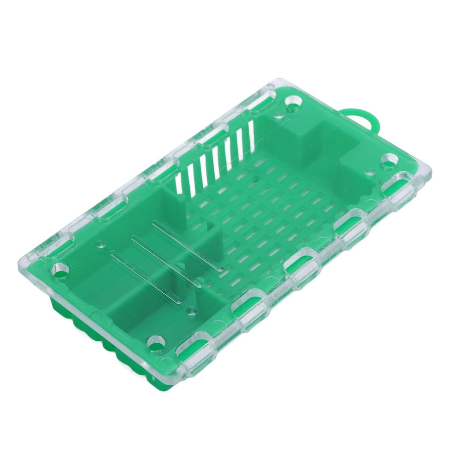 10pcs Queen Bee Cage Plastic Queen Bee Transporting Catcher Beekeeping Supplies Beekeeper Equipment Green