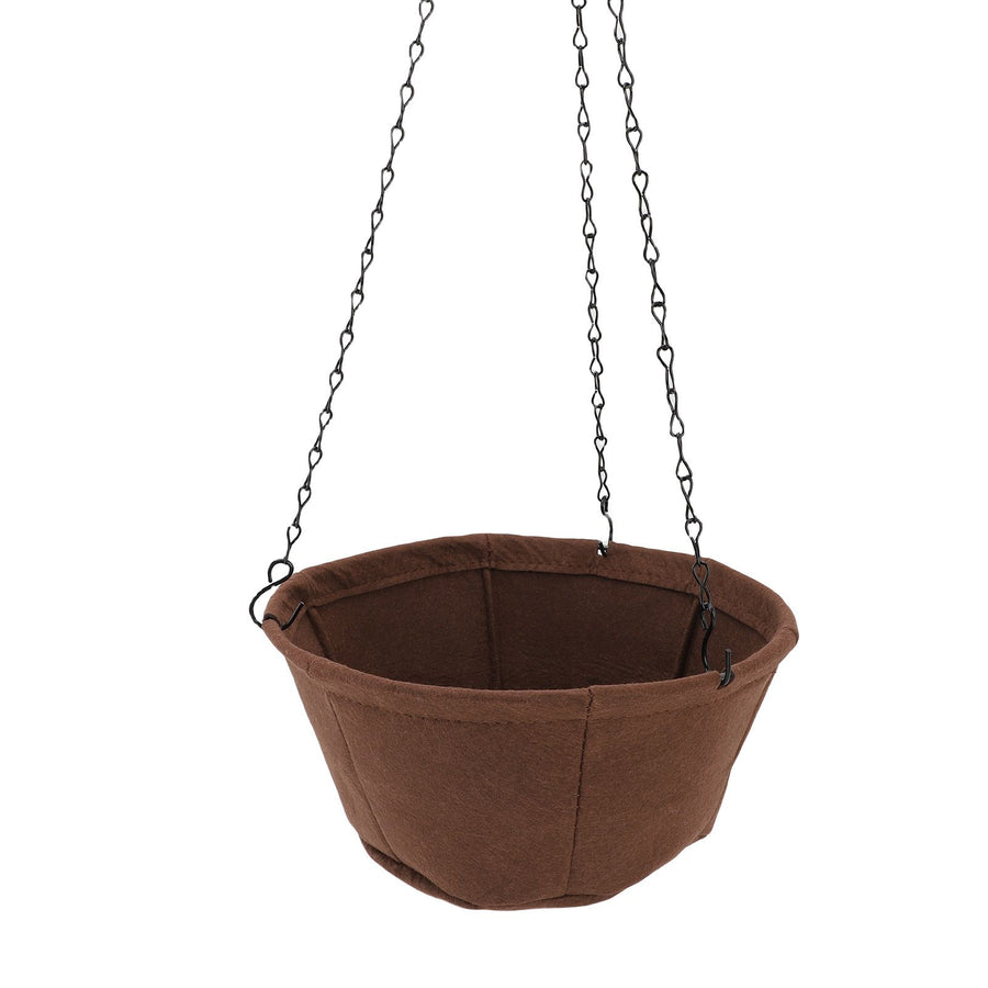 Hanging Planter Set Hanging Flower Plant Pot Basket with Rustproof Chain for Garden Porch Balcony Patio Decor 30.5cm / 12in