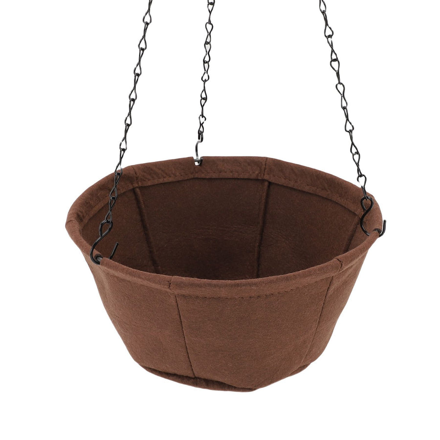 Hanging Planter Set Hanging Flower Plant Pot Basket with Rustproof Chain for Garden Porch Balcony Patio Decor 30.5cm / 12in
