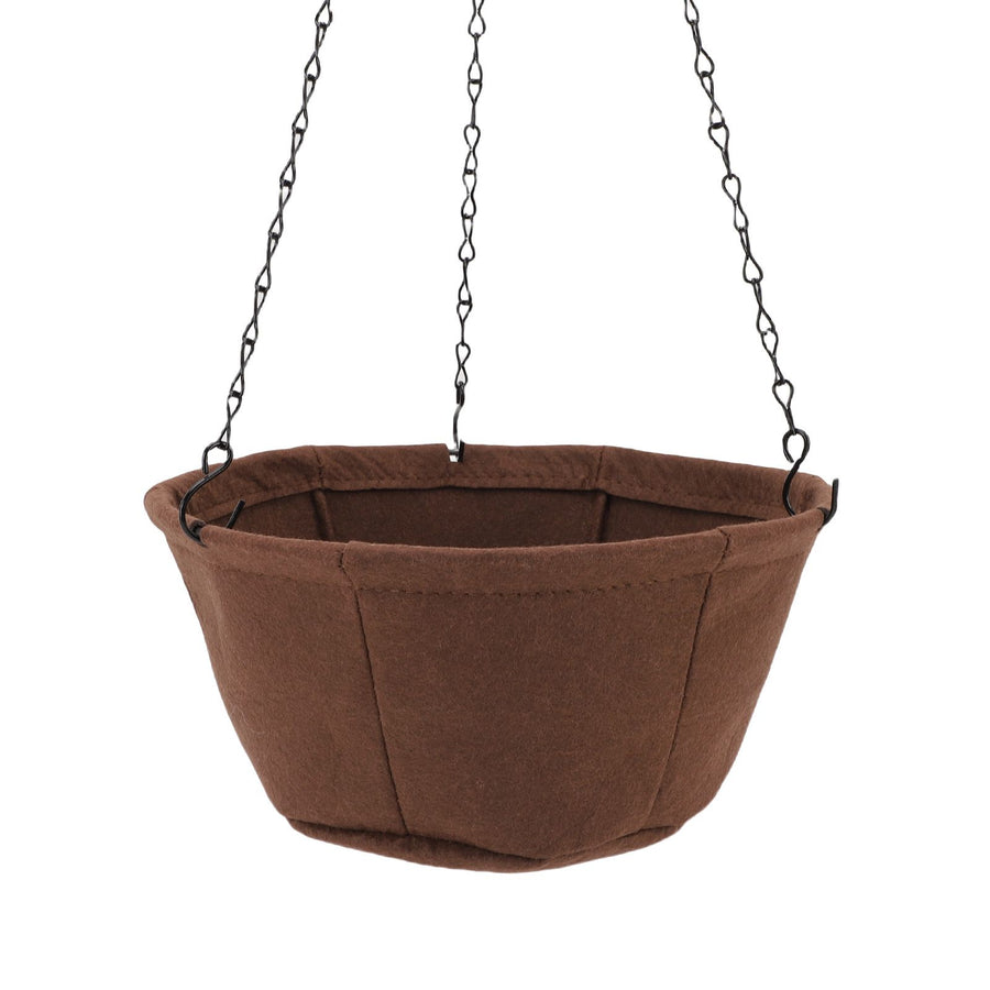 Hanging Planter Set Hanging Flower Plant Pot Basket with Rustproof Chain for Garden Porch Balcony Patio Decor 30.5cm / 12in
