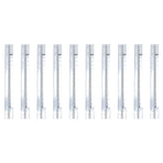 10PCS Beehive Sliding Mouse Guards Reusable Galvanized Iron Beehive Travel Gates Escape Entrance Door Gate Tool