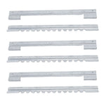 10PCS Beehive Sliding Mouse Guards Reusable Galvanized Iron Beehive Travel Gates Escape Entrance Door Gate Tool