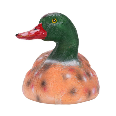 Floating Resin Duck Figurine Colorful Lifelike Exquisite Resin Floating Duck Statue for Pond Fountain Decor