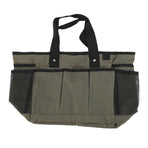 Garden Tool Bag Multi Purpose Double Layer 600D Oxford Gardening Bag for Planting Transplanting Pruning Tools