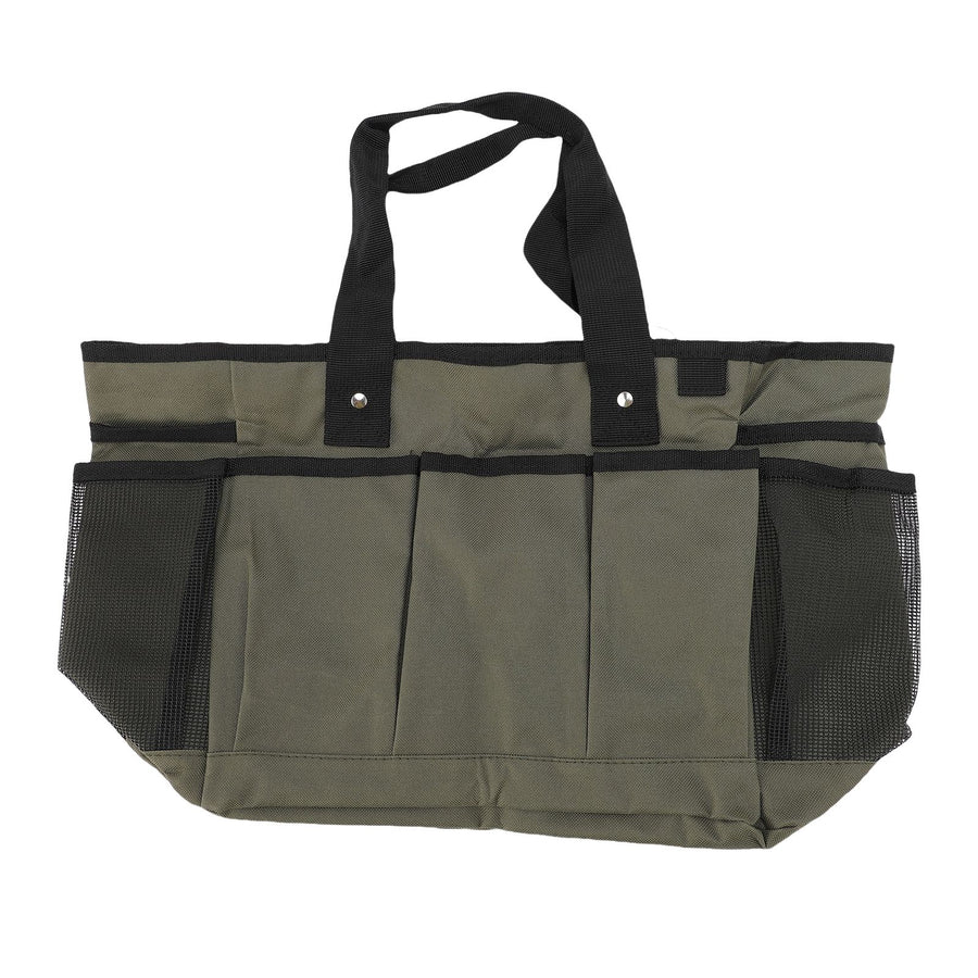 Garden Tool Bag Multi Purpose Double Layer 600D Oxford Gardening Bag for Planting Transplanting Pruning Tools