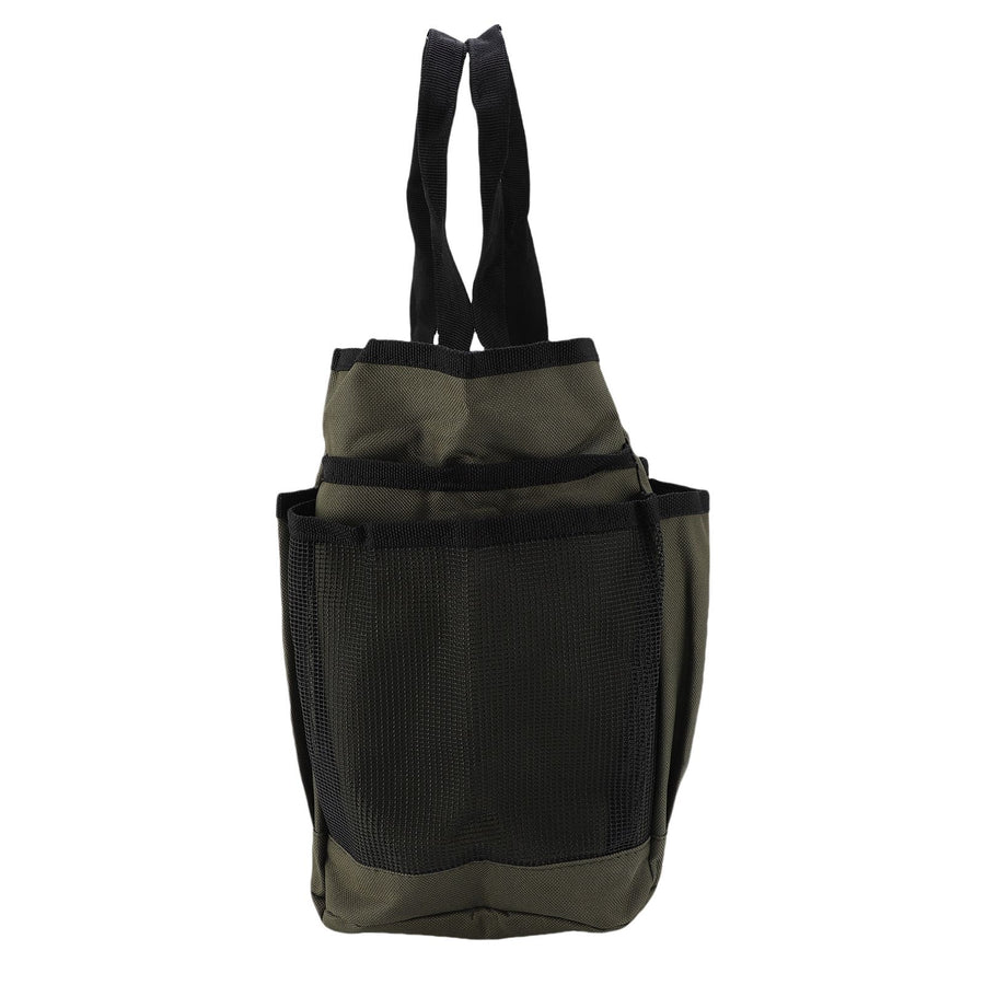 Garden Tool Bag Multi Purpose Double Layer 600D Oxford Gardening Bag for Planting Transplanting Pruning Tools