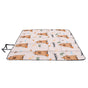 Picnic Blanket Water Proof Damp Proof Thickened Portable Foldable Picnic Mat for Outdoor Activities 200x200cm/78.74x78.74in