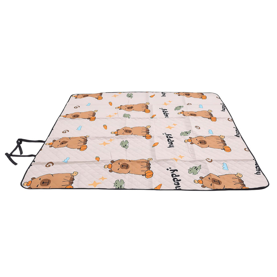 Picnic Blanket Water Proof Damp Proof Thickened Portable Foldable Picnic Mat for Outdoor Activities 200x200cm/78.74x78.74in