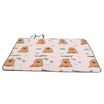 Picnic Blanket Water Proof Damp Proof Thickened Portable Foldable Picnic Mat for Outdoor Activities 200x200cm/78.74x78.74in