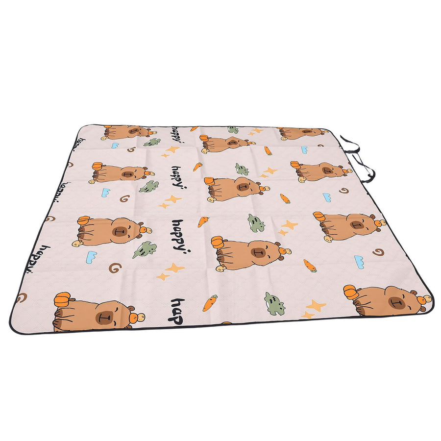 Picnic Blanket Water Proof Damp Proof Thickened Portable Foldable Picnic Mat for Outdoor Activities 200x200cm/78.74x78.74in
