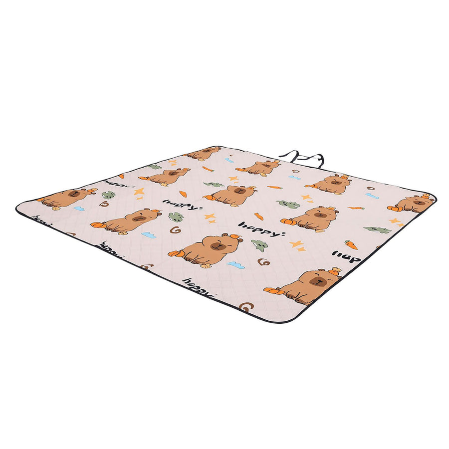 Picnic Blanket Water Proof Damp Proof Thickened Portable Foldable Picnic Mat for Outdoor Activities 200x200cm/78.74x78.74in
