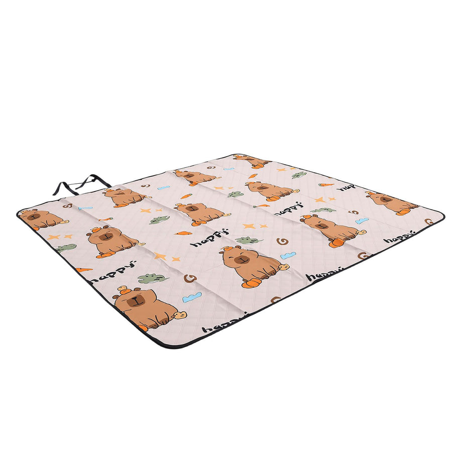 Picnic Blanket Water Proof Damp Proof Thickened Portable Foldable Picnic Mat for Outdoor Activities 200x200cm/78.74x78.74in