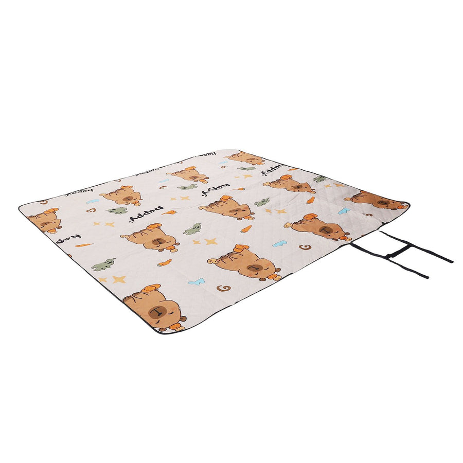 Picnic Blanket Water Proof Damp Proof Thickened Portable Foldable Picnic Mat for Outdoor Activities 200x200cm/78.74x78.74in