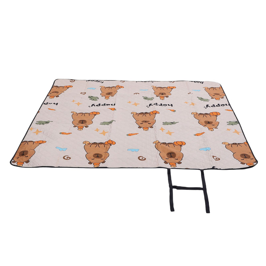 Picnic Blanket Water Proof Damp Proof Thickened Portable Foldable Picnic Mat for Outdoor Activities 200x200cm/78.74x78.74in