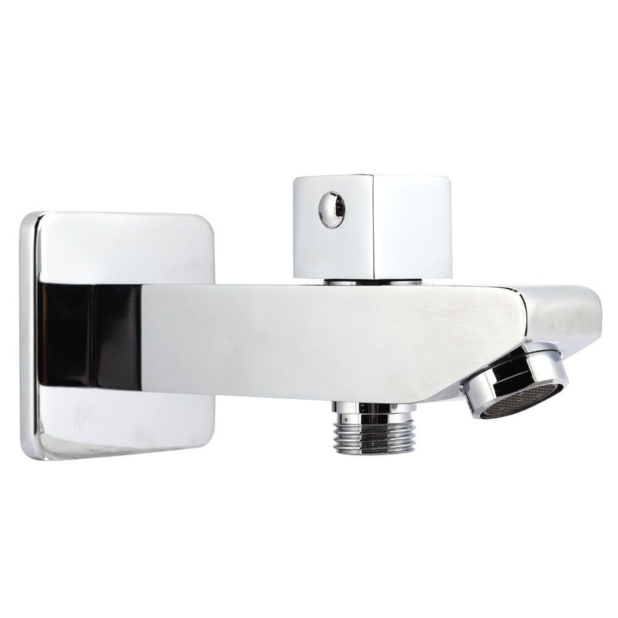 G1/2in Thread Copper Concealed Installation Dual Function Shower Faucet Spout Shower Accessory