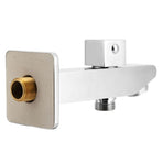 G1/2in Thread Copper Concealed Installation Dual Function Shower Faucet Spout Shower Accessory