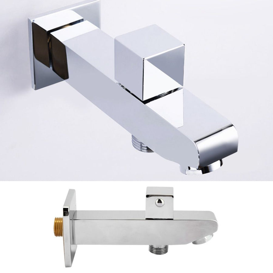 G1/2in Thread Copper Concealed Installation Dual Function Shower Faucet Spout Shower Accessory